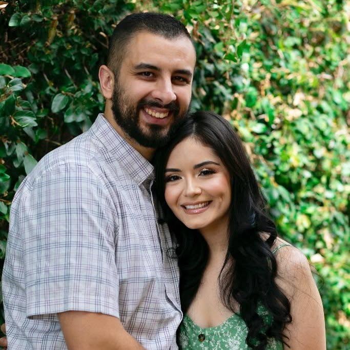 Ozzie Rivera and his wife